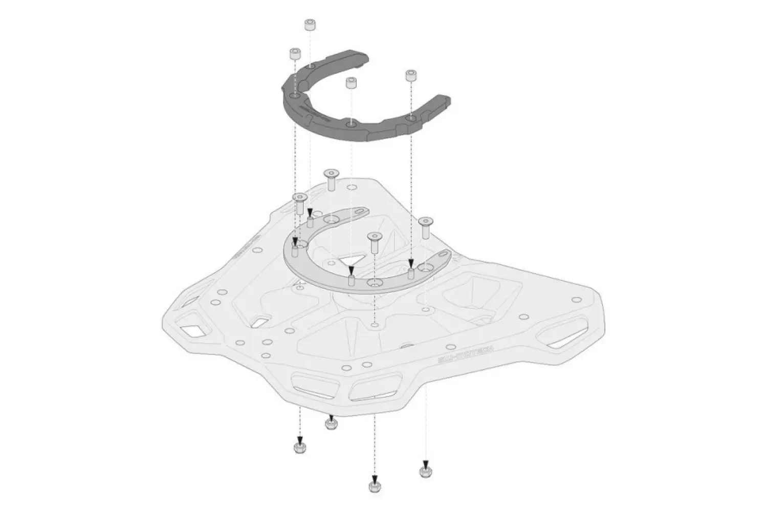 SW-MOTECH - PRO TANK RING STREET-RACK - 35020494