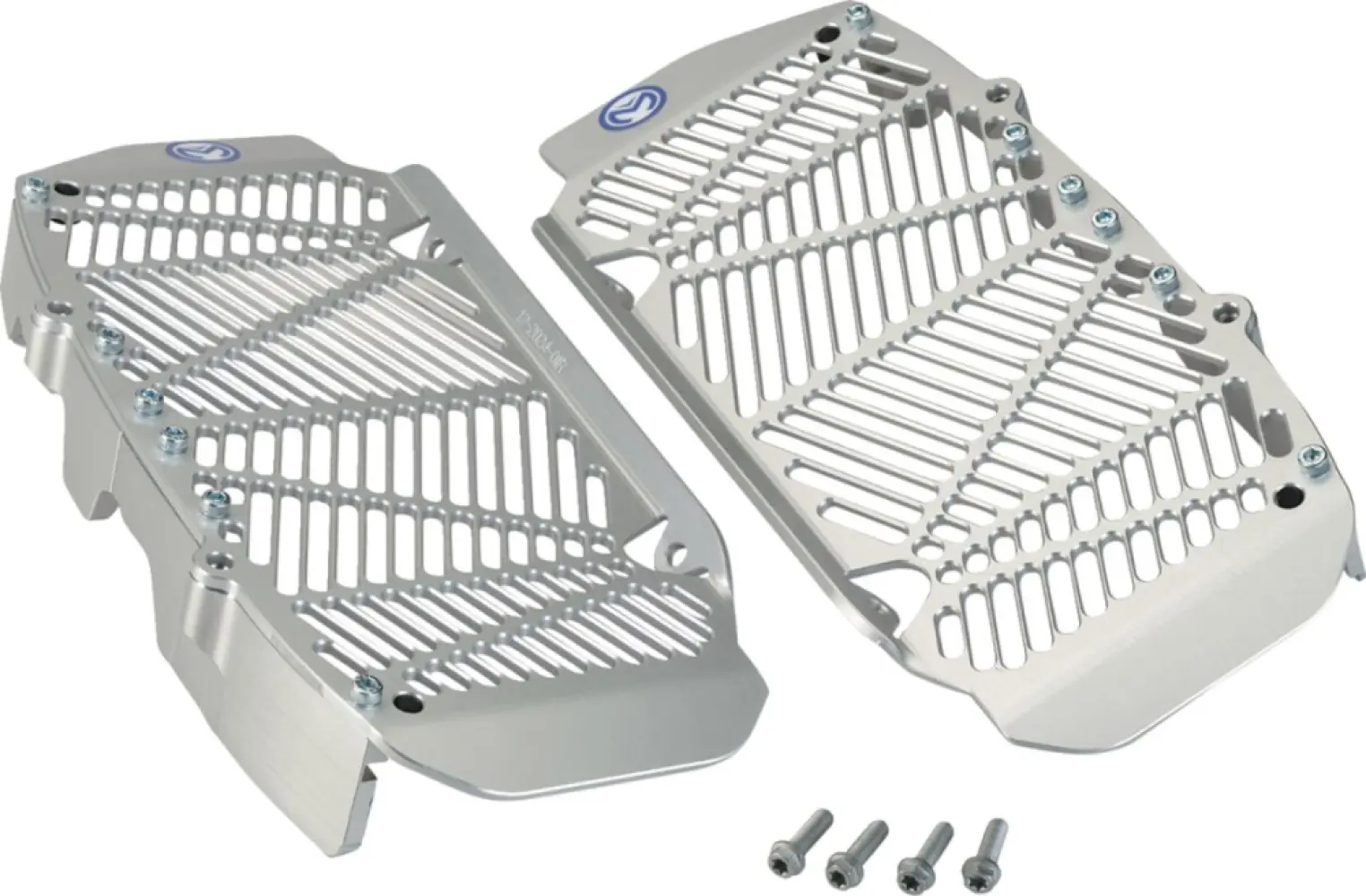 MOOSE OFFROAD HARD-PARTS - RADIATOR GUARDS SILVER TRIUMPH - 19010956