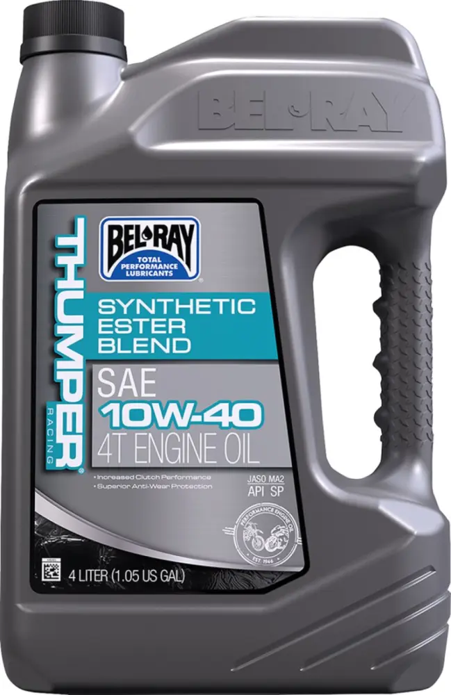 BEL-RAY - OIL THUMPER BLEND 4T 10W-40 4L - 36010142