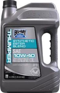 BEL-RAY - OIL THUMPER BLEND 4T 10W-40 4L - 36010142