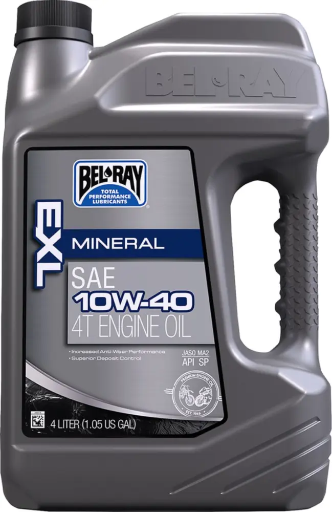BEL-RAY - OIL EXL MINERAL 4T 10W-40 4L - 36010148