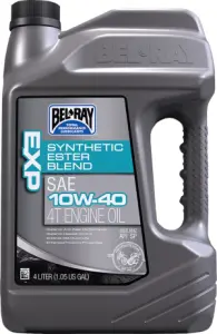 BEL-RAY - OIL EXP SYN BLEND 4T 10W-40 4L - 36010151