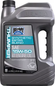 BEL-RAY - OIL THUMPER BLEND 4T 15W-50 4L - 36010166