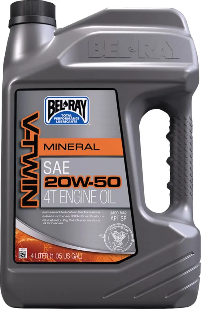 BEL-RAY - OIL VTWIN 20W50 4L - 36010250