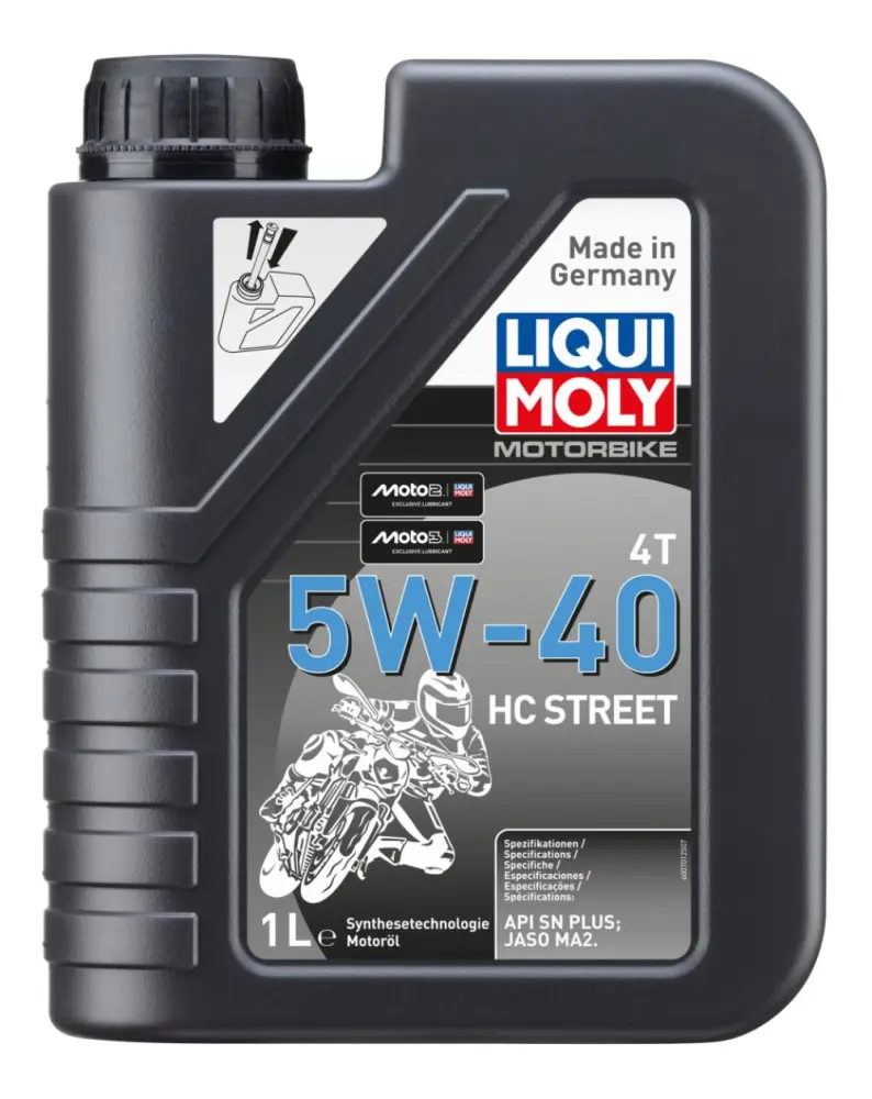 LIQUI MOLY - 4T 5W-40 HC STREET 1l - 36010513
