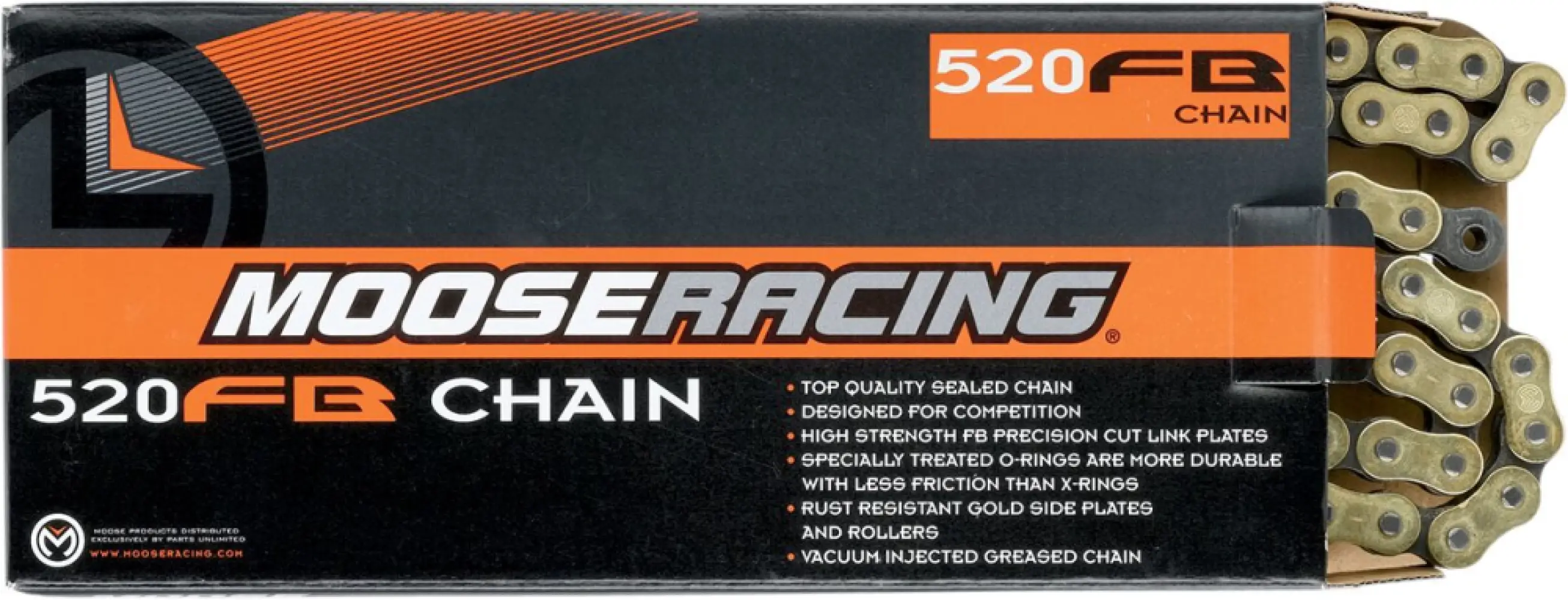 MOOSE OFFROAD HARD-PARTS - CHAIN MSE520FB GB 120 - 12220103