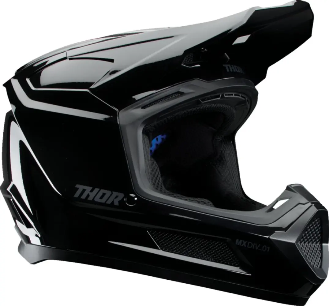 THOR - HELMET FLEET YTH BLACKOUT GLOS - 01111754