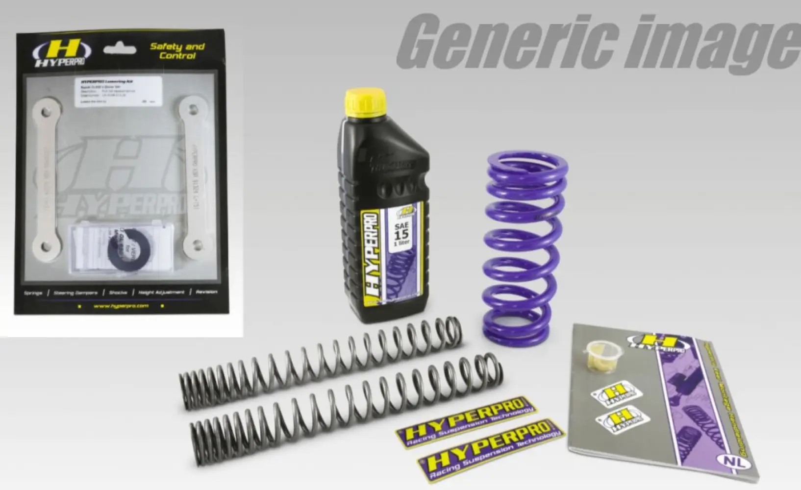 HYPERPRO - LOW FRONT/REAR KIT -25 MM YAMA - 13041173