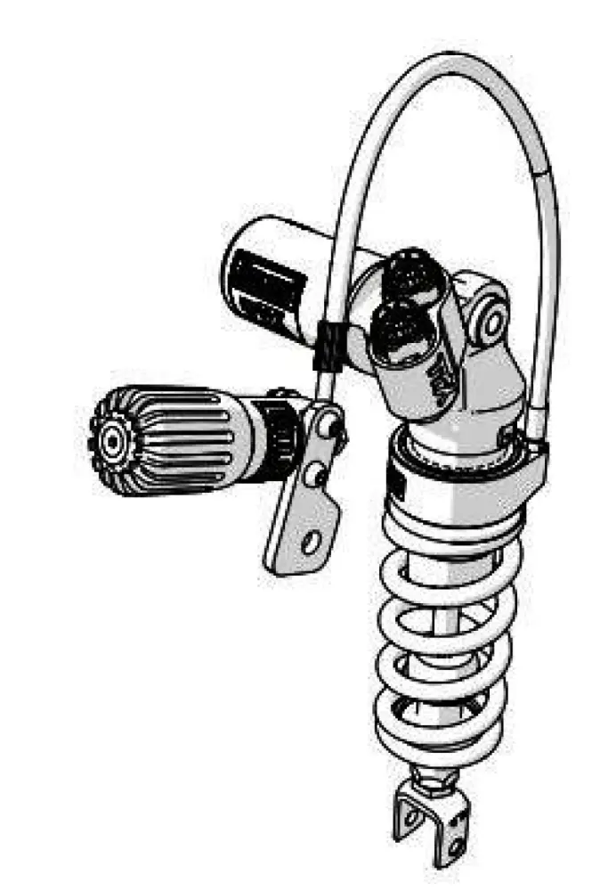 OHLINS - SHOCK KAWASAKI ZX-6R (636) T36 - 13102582