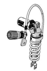 OHLINS - SHOCK KAWASAKI ZX-6R (636) T36 - 13102582