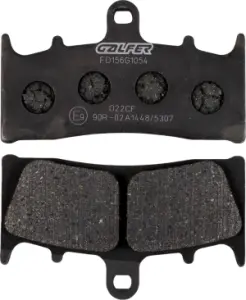 GALFER - BRAKE PAD SEMI METAL - 17212942