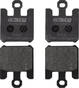 GALFER - BRAKE PAD SEMI METAL - 17212963
