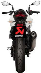 AKRAPOVIC - MUFFLER TI/CF NINJA 400 - 18114372
