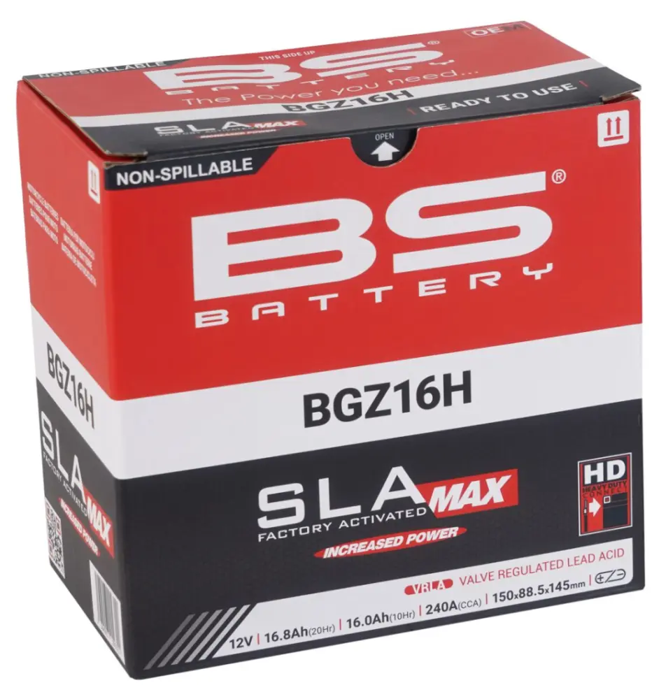 BS BATTERY - BATTERY BS BGZ16H SLA-MAX - 21130937