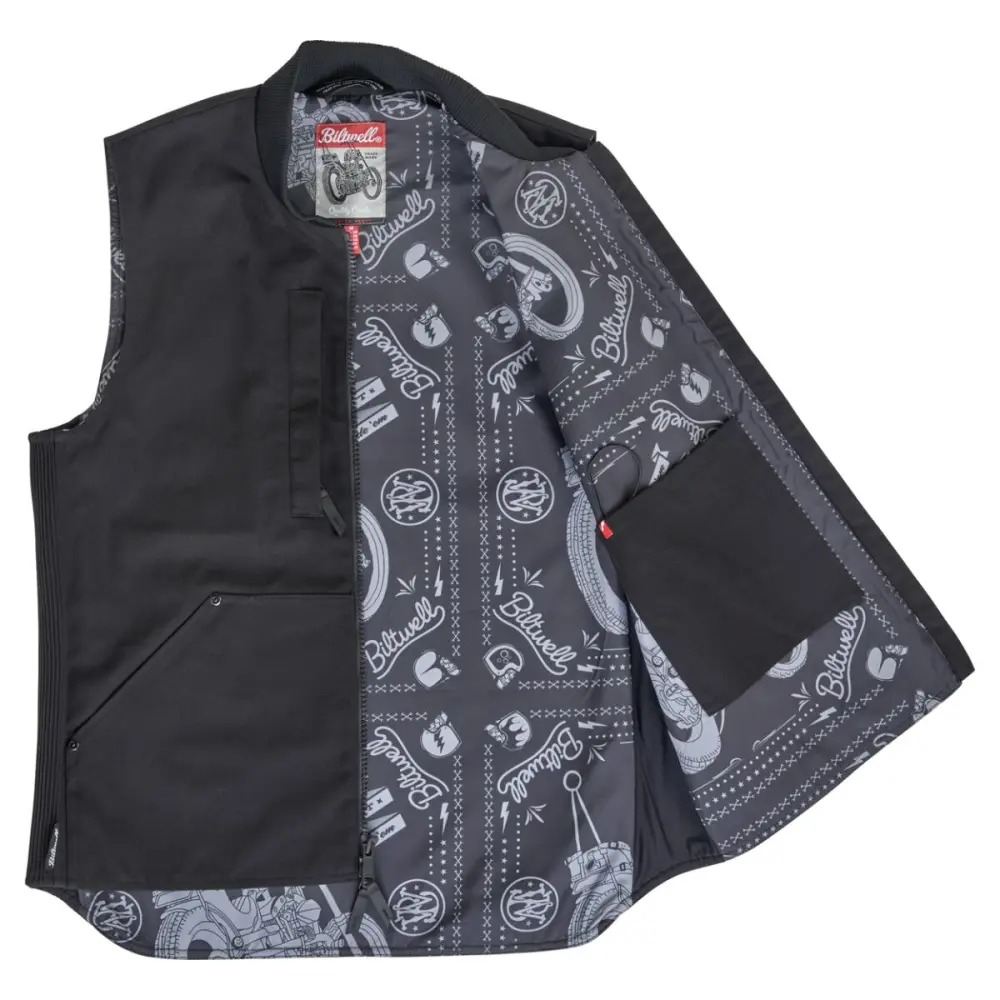 BILTWELL - VEST 4 SPEED BLACK SM - 28207477