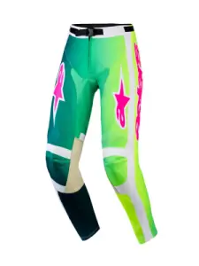 ALPINESTARS(MX) - PANT RACER PORTL GRN/WH/BLK 32 - 290112608