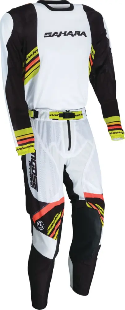 MOOSE OFFROAD SOFT-GOODS - PANT SAHARA WHITE/BLACK 34 - 290112896
