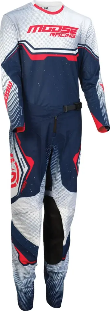 MOOSE OFFROAD SOFT-GOODS - PANT YTH QUALIFIER RWB 18 - 29032651