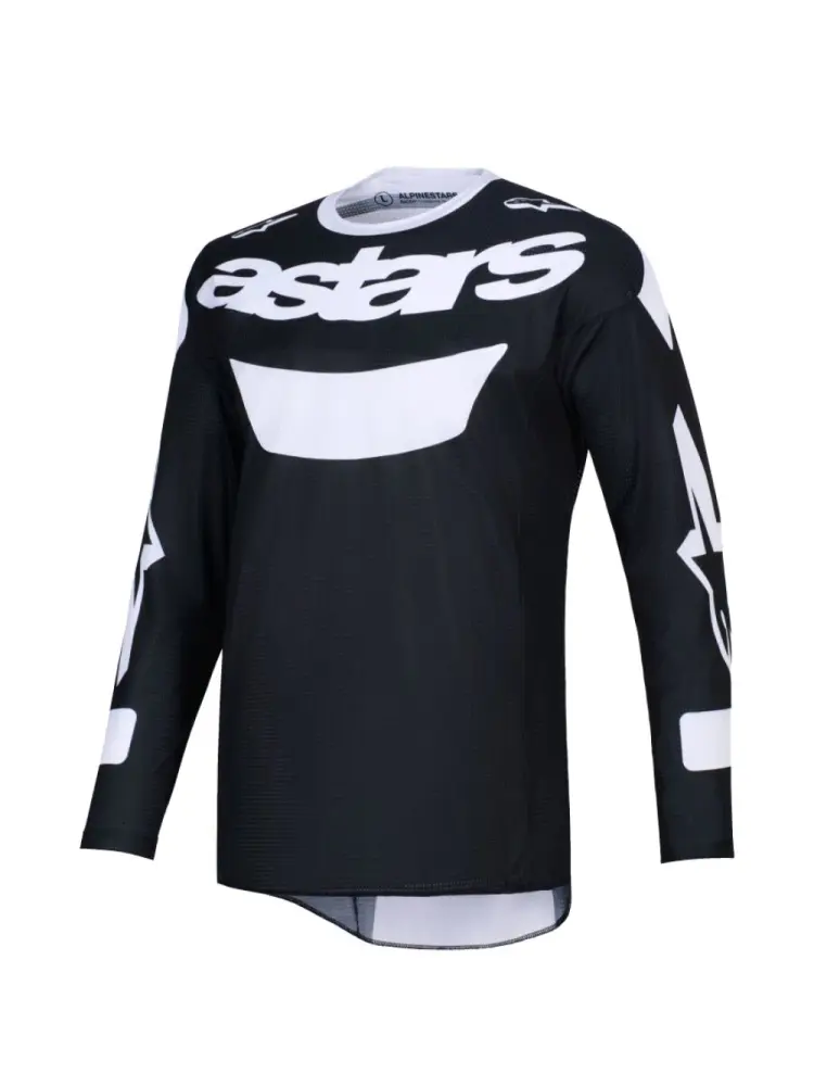 ALPINESTARS(MX) - JERSEY RACER AIR RIWAY BLK/WHT - 29108574