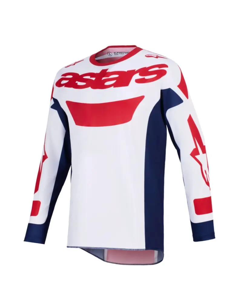ALPINESTARS(MX) - JERSEY RACER RIWAY WH/BLUE/RED - 29108589