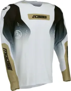 MOOSE OFFROAD SOFT-GOODS - JERSEY ALPHA ONE TAN/BLACK LG - 29108803