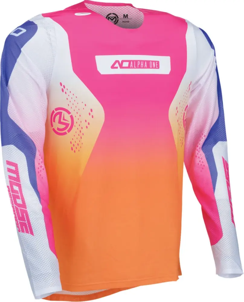 MOOSE OFFROAD SOFT-GOODS - JERSEY ALPHA ONE ORANGE/PURPLE - 29108811