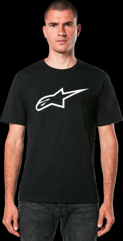 ALPINESTARS (CASUALS) - TEE SS CSF AGELESS 2.0 BLK/WHT - 303024246