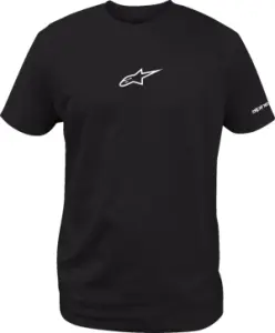 ALPINESTARS (CASUALS) - TEE SS CSF FRONTAL BLACK 2XL - 303025003