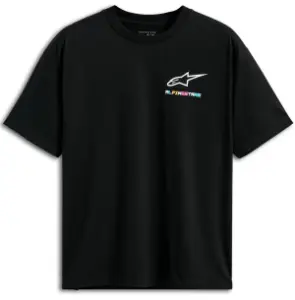 ALPINESTARS (CASUALS) - TEE SS CSF OVERSIZED WILD BLAC - 303025349