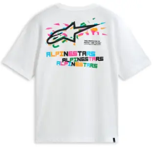 ALPINESTARS (CASUALS) - TEE SS CSF OVERSIZED WILD WHIT - 303025357