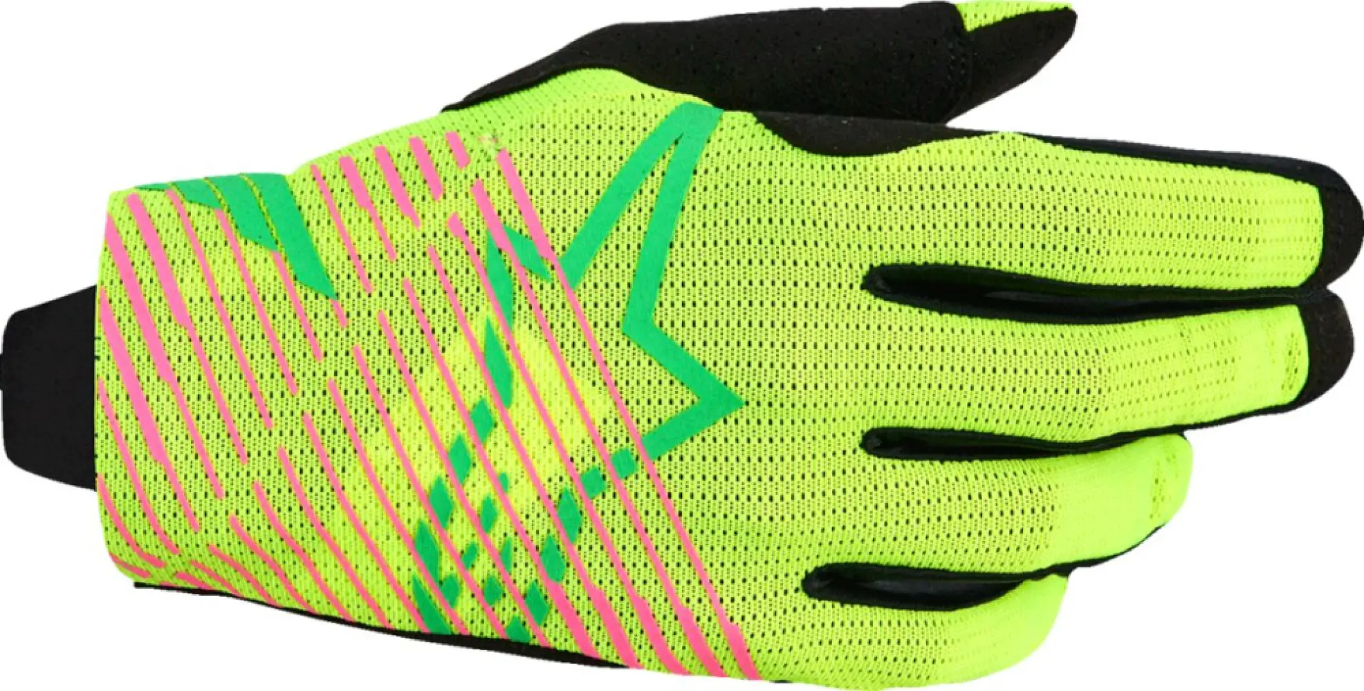 ALPINESTARS(MX) - GLOVES RADAR PRO GRN/YELL/PNK  - 33308380