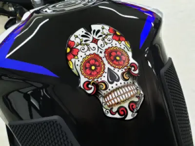 ONEDESIGN - TANKPAD RED SKULL - 43010820
