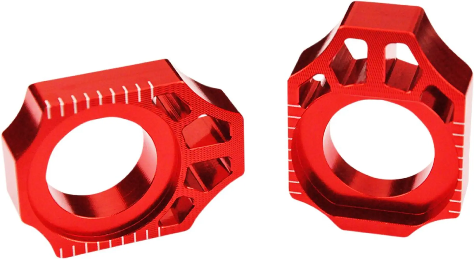 SCAR RACING - AXLE BLOCK KAW/SUZ RED - 12310513