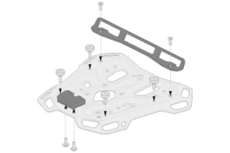 SW-MOTECH - ADPT KIT ADVENTURE-RACK - 15100908
