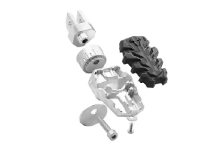 SW-MOTECH - FOOTREST KIT EVO SILVER - 16202840