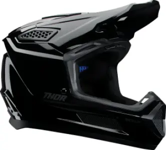 THOR - HELMET FLEET BLACKOUT GLOSS LG - 01109390
