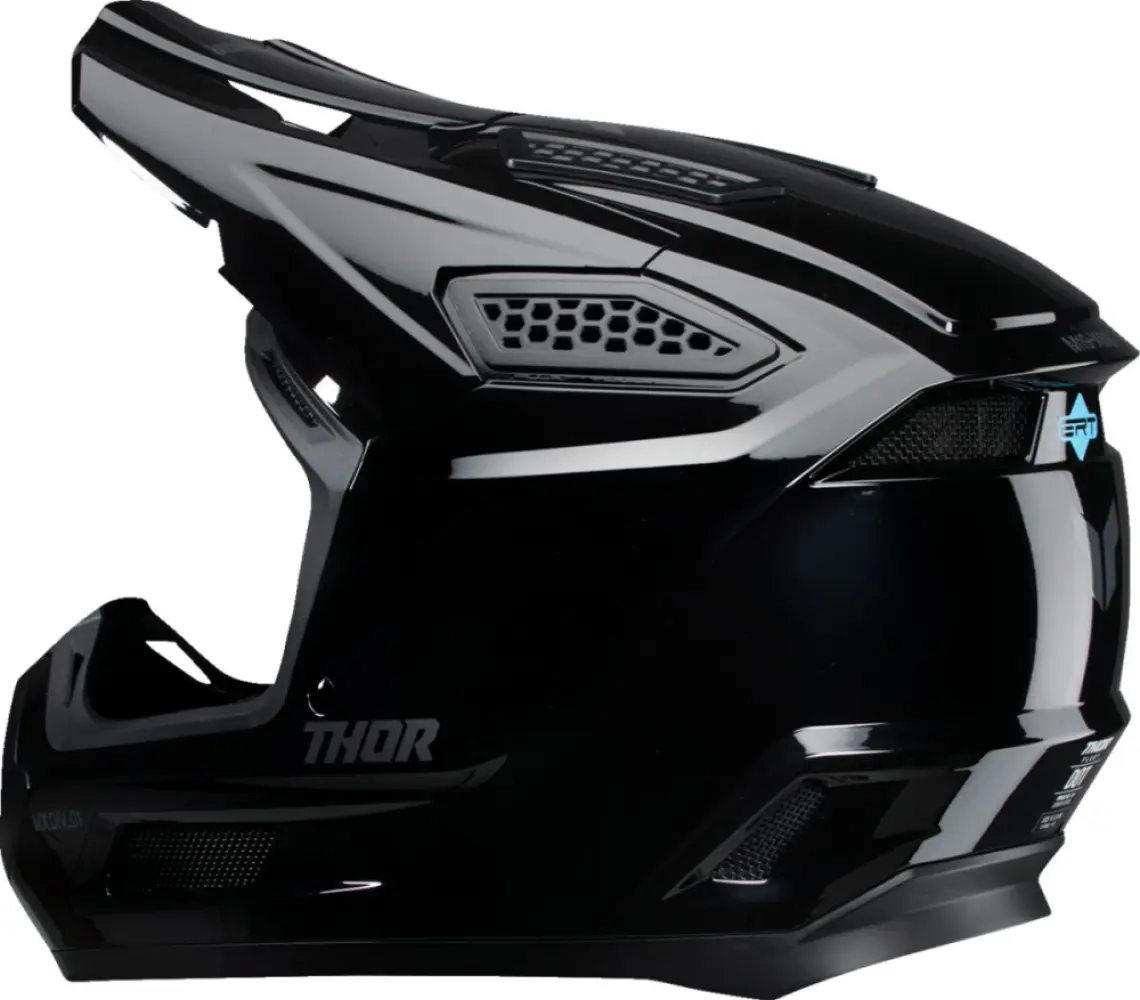 THOR - HELMET FLEET BLACKOUT GLOSS LG - 01109390