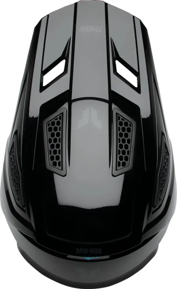 THOR - HELMET FLEET BLACKOUT GLOSS XL - 01109391