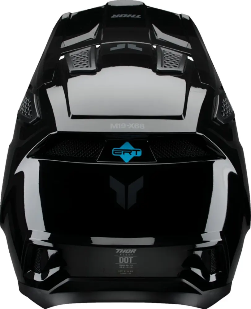 THOR - HELMET FLEET BLACKOUT GLOSS XL - 01109391
