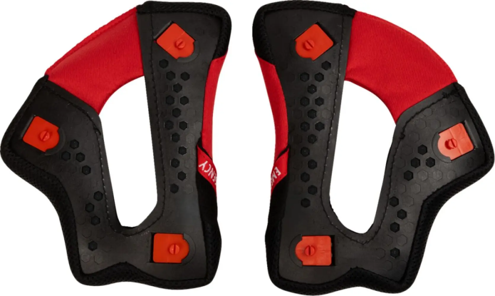 THOR - CHEEKPAD REFLEX SPORT RD/BK 2X - 01344004
