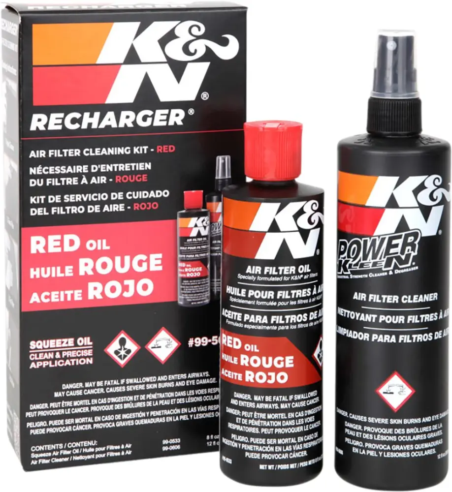 K & N - AIR FIL CARE KIT-SQUEEZE - 995050