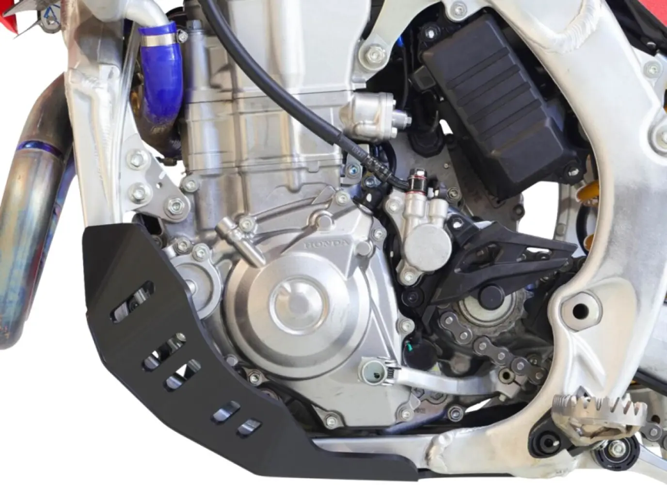 MOOSE OFFROAD HARD-PARTS - SKID PLATE 6MM HONDA CRF450 BK - 05062599