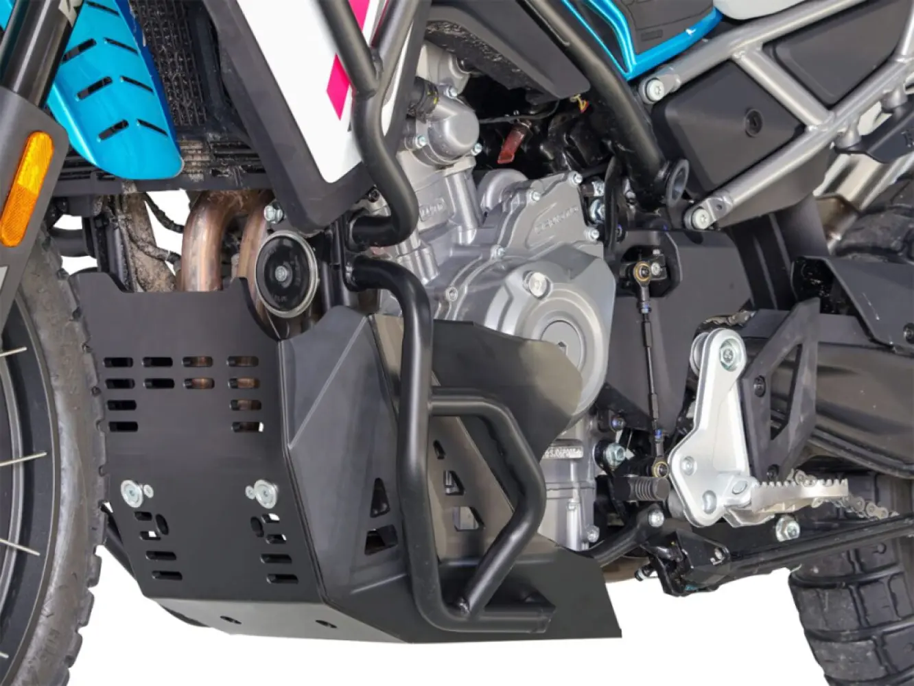 MOOSE OFFROAD HARD-PARTS - ADV SKID PLATE CFMOTO MT450 BK - 05062614