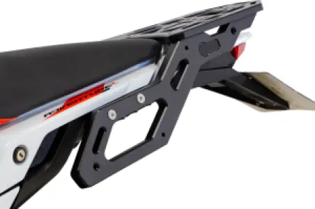 MOOSE OFFROAD HARD-PARTS - REAR RACK HDPE KTM 390 ADV BK - 15101372