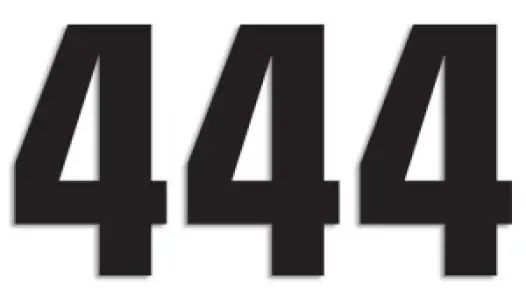BLACKBIRD RACING - NUMBER #4 16X7.5CM BK - 43100762