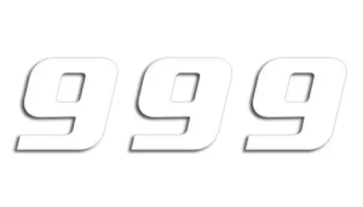 BLACKBIRD RACING - NUMBER #9 16x20CM WH - 43100777