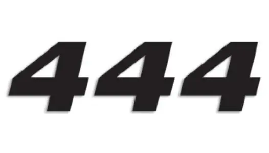 BLACKBIRD RACING - NUMBER #4 16x20CM BK - 43100782