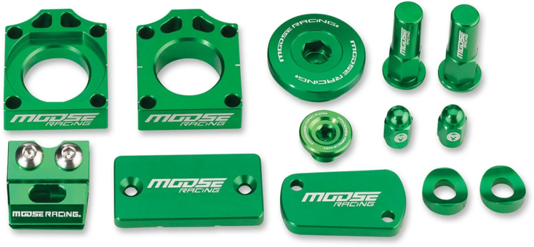 MOOSE OFFROAD HARD-PARTS - BLING PACK MOOSE KAW GN - 12310903