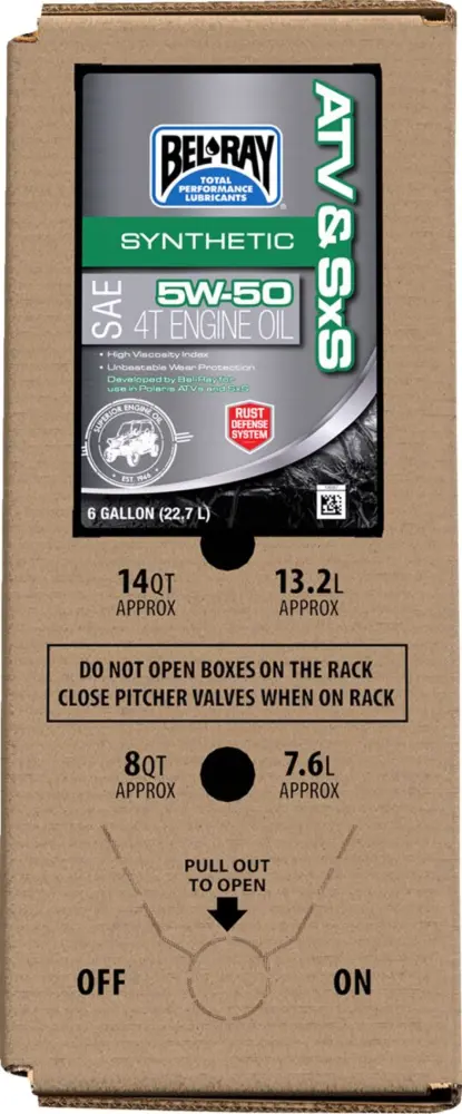 BEL-RAY - OIL 5W50 SYNTHETIC SXS & ATV 6 - 36010938