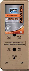 BEL-RAY - OIL VTWIN SYNTHETIC 20W50 6 GA - 36010940